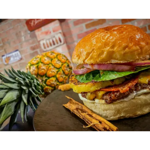 Hamburguesa Hawái