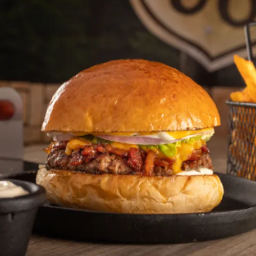 Hamburguesa Texas de la casa
